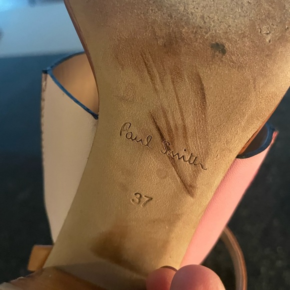 Paul Smith Color Block Heeled Sandal - Picture 10 of 10